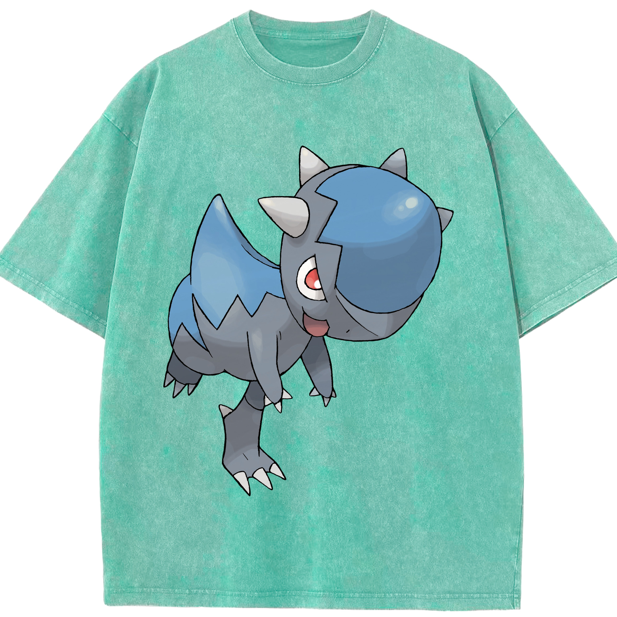 （画像用） ポケットモンスター Pokémon 綿100% ヴィンテージ風 半袖Tシャツ（フロントプリント）